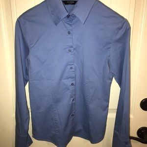 Express stretch button down